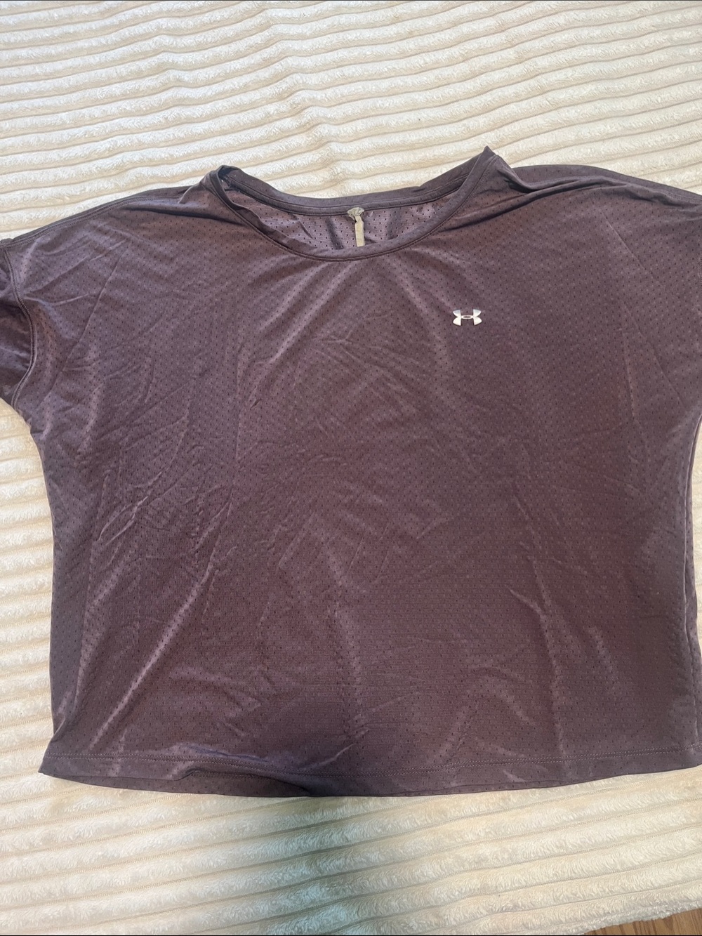 Under Armour Women's Purple Short-Sleeve Performance Tee